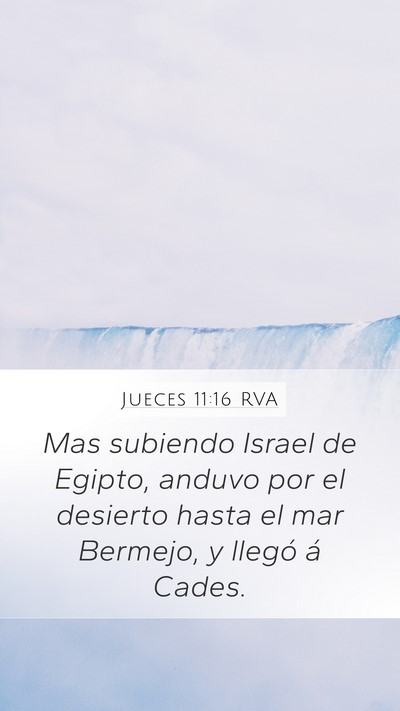 Jueces 11:16 RVA Bible Verse Image