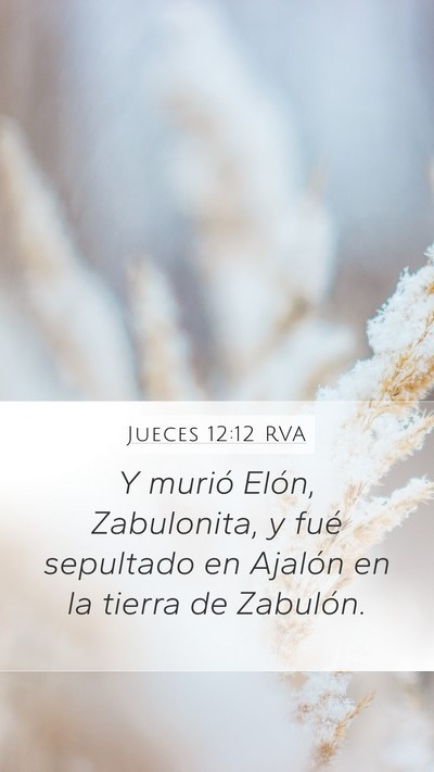 Jueces 12:12 RVA Bible Verse Image