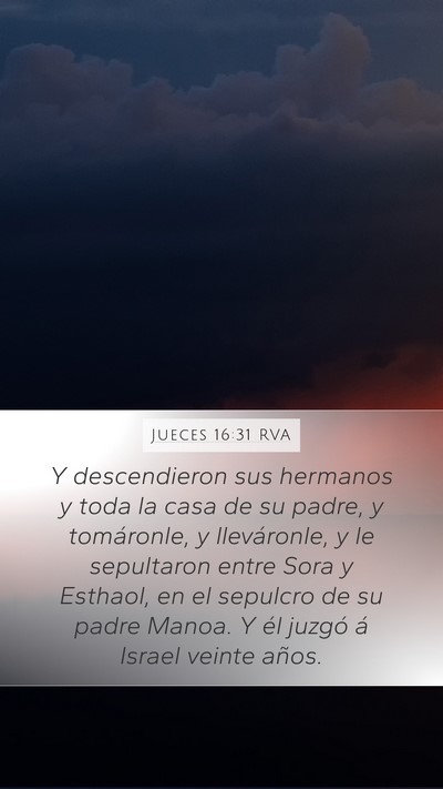 Jueces 16:31 RVA Bible Verse Image
