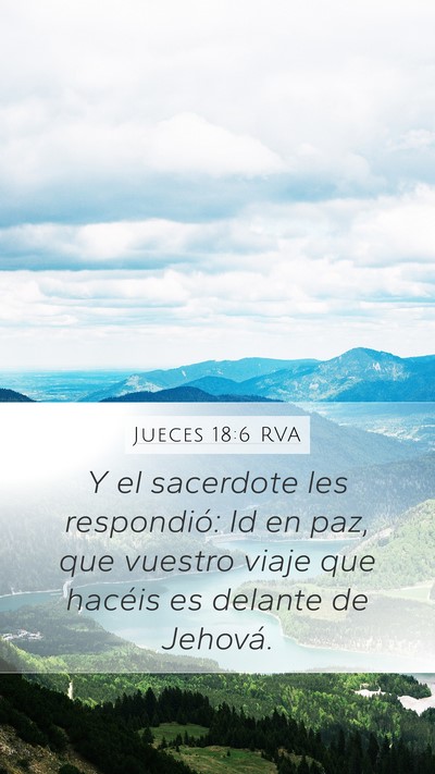 Jueces 18:6 RVA Bible Verse Image