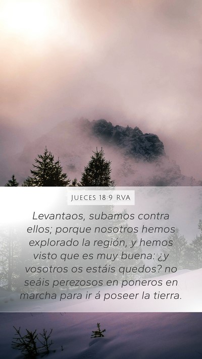 Jueces 18:9 RVA Bible Verse Image