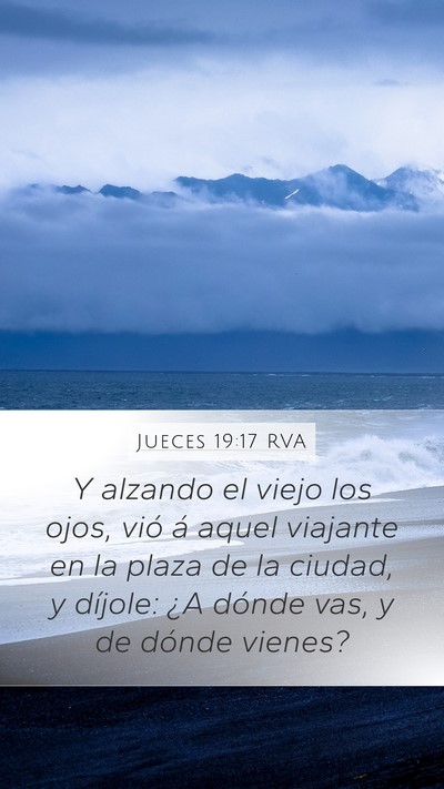 Jueces 19:17 RVA Bible Verse Image