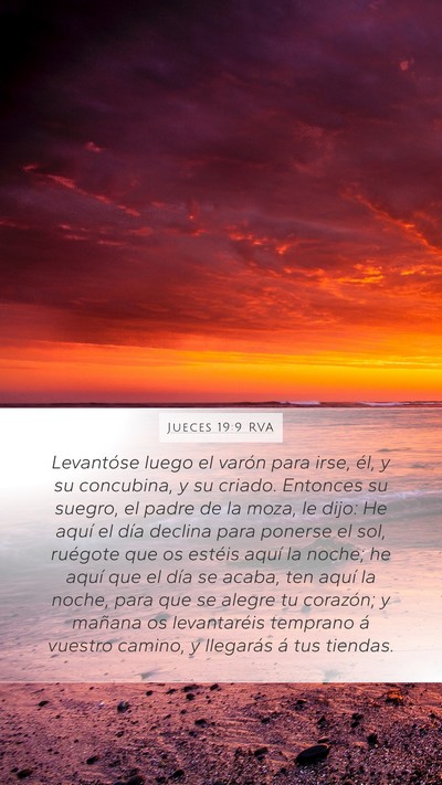Jueces 19:9 RVA Bible Verse Image