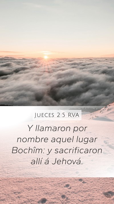 Jueces 2:5 RVA Bible Verse Image