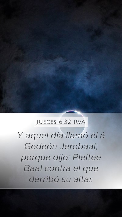 Jueces 6:32 RVA Bible Verse Image