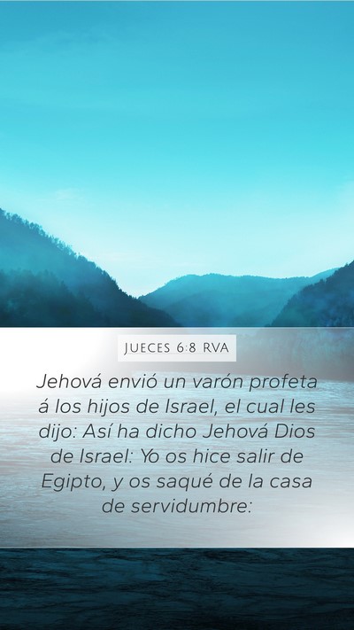 Jueces 6:8 RVA Bible Verse Image
