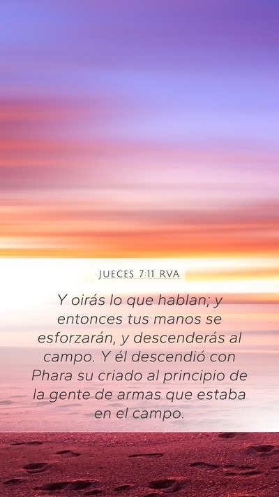 Jueces 7:11 RVA Bible Verse Image