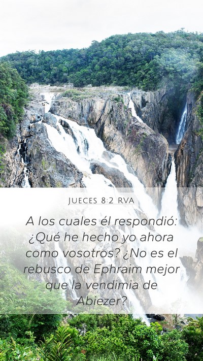 Jueces 8:2 RVA Bible Verse Image