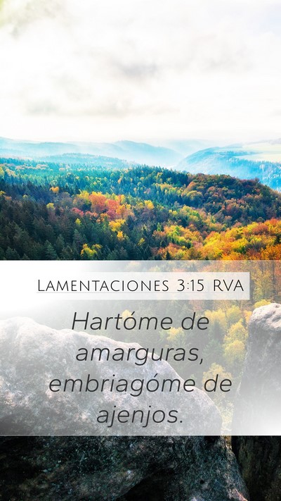 Lamentaciones 3:15 RVA Bible Verse Image