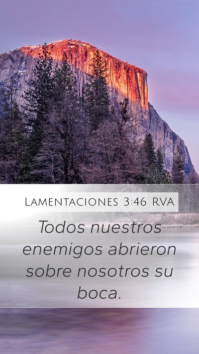 Lamentaciones 3:46 RVA Bible Verse Image