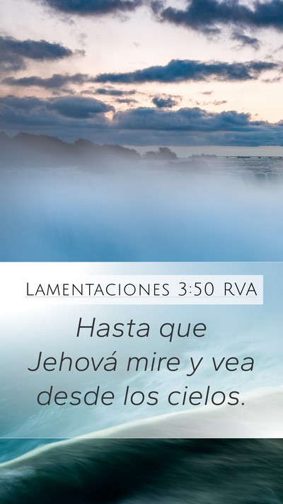 Lamentaciones 3:50 RVA Bible Verse Image