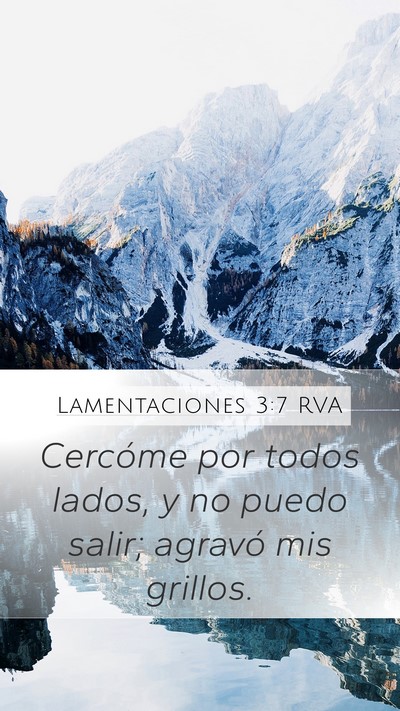Lamentaciones 3:7 RVA Bible Verse Image