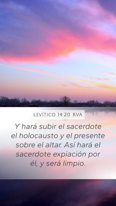 Levítico 14:20 RVA Bible Verse Image