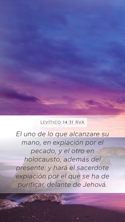 Levítico 14:31 RVA Bible Verse Image