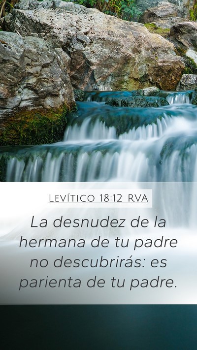 Levítico 18:12 RVA Bible Verse Image