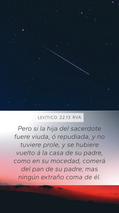 Levítico 22:13 RVA Bible Verse Image