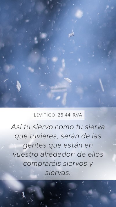 Levítico 25:44 RVA Bible Verse Image