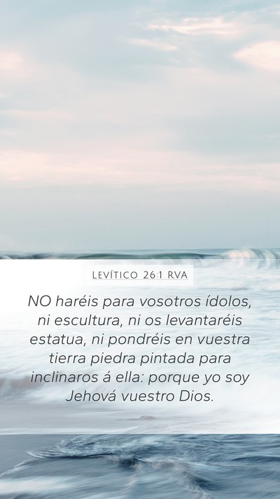Levítico 26:1 RVA Bible Verse Image