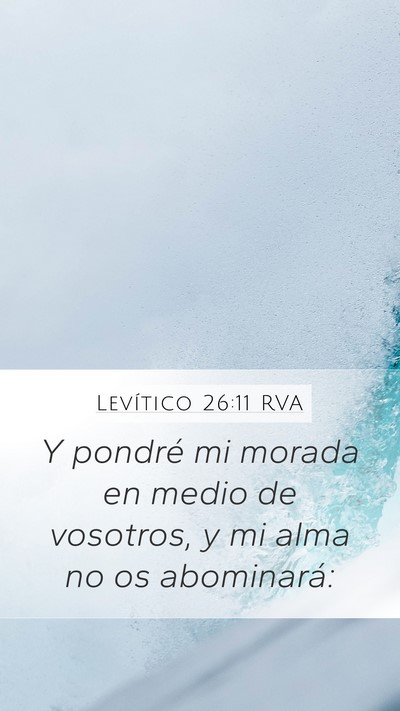Levítico 26:11 RVA Bible Verse Image