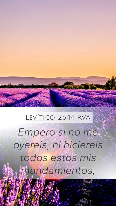 Levítico 26:14 RVA Bible Verse Image