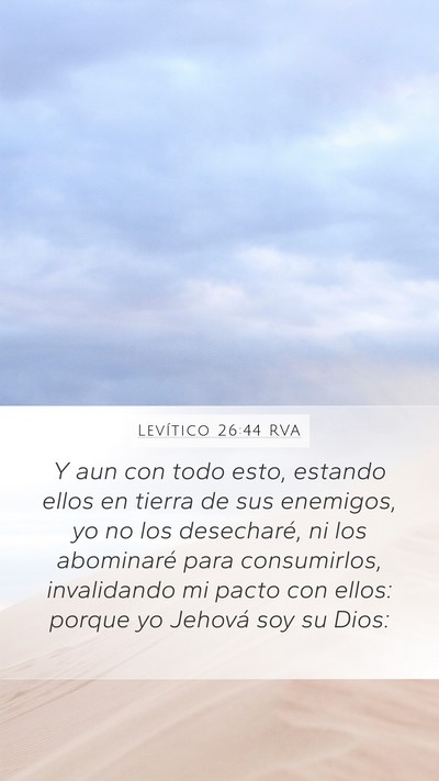 Levítico 26:44 RVA Bible Verse Image