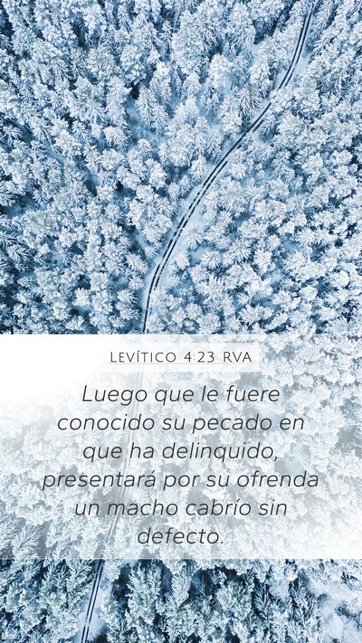 Levítico 4:23 RVA Bible Verse Image