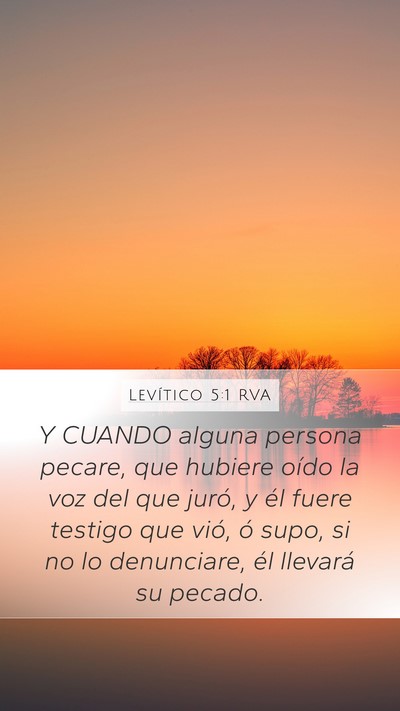 Levítico 5:1 RVA Bible Verse Image