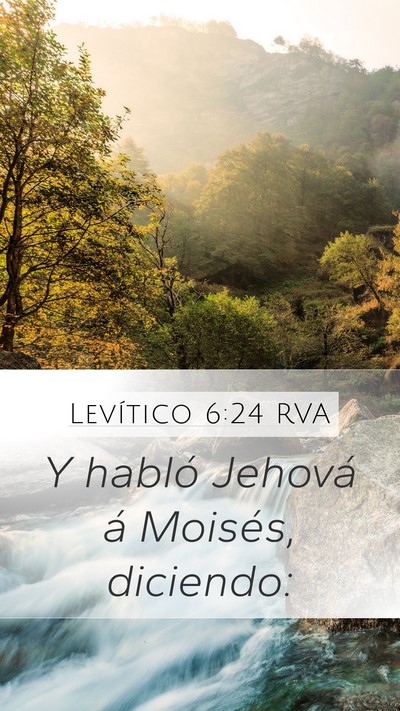 Levítico 6:24 RVA Bible Verse Image