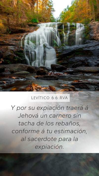 Levítico 6:6 RVA Bible Verse Image