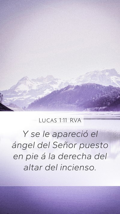 Lucas 1:11 RVA Bible Verse Image