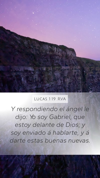 Lucas 1:19 RVA Bible Verse Image