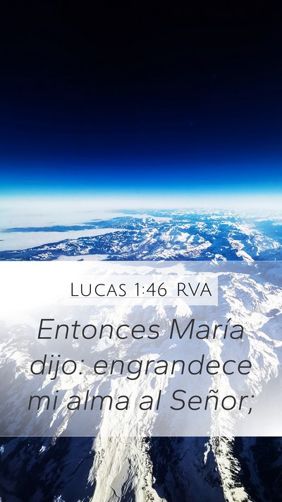 Lucas 1:46 RVA Bible Verse Image