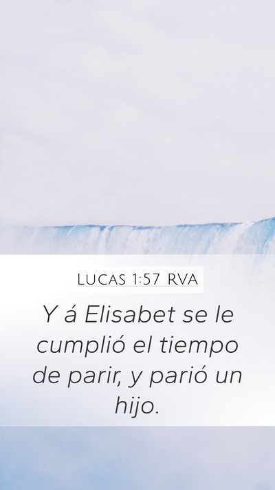 Lucas 1:57 RVA Bible Verse Image