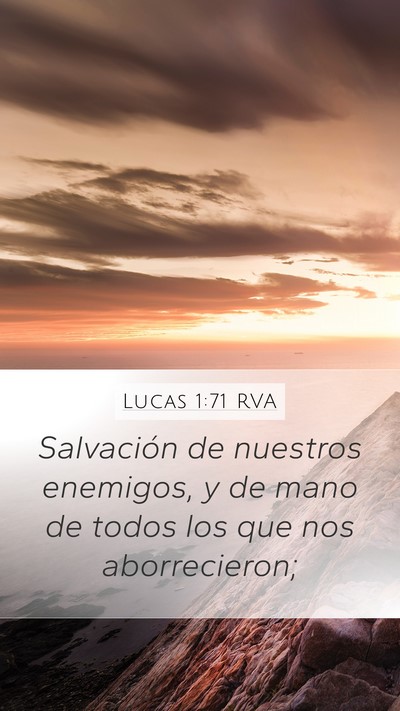 Lucas 1:71 RVA Bible Verse Image