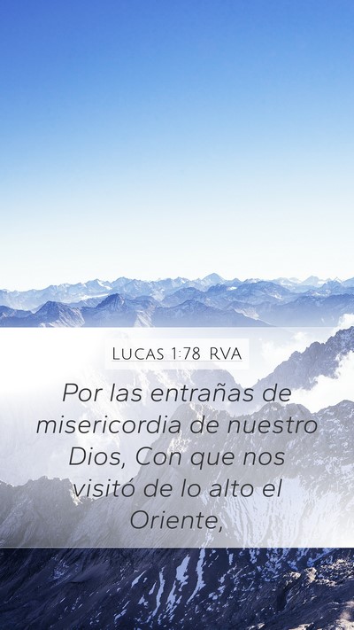 Lucas 1:78 RVA Bible Verse Image