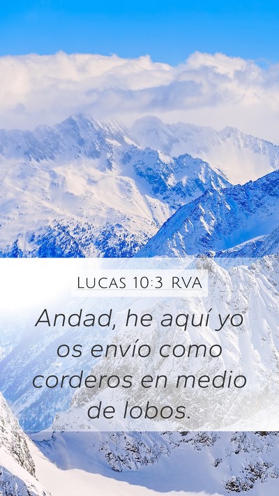 Lucas 10:3 RVA Bible Verse Image