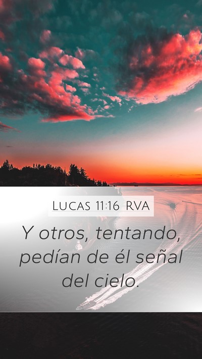 Lucas 11:16 RVA Bible Verse Image