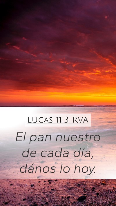 Lucas 11:3 RVA Bible Verse Image