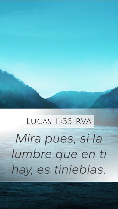 Lucas 11:35 RVA Bible Verse Image