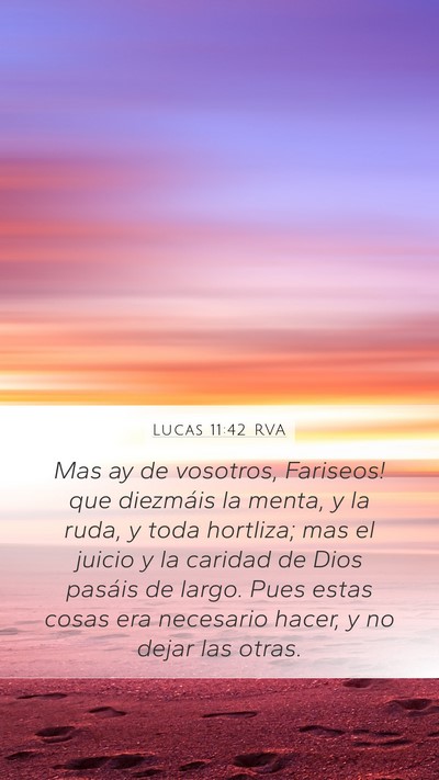Lucas 11:42 RVA Bible Verse Image