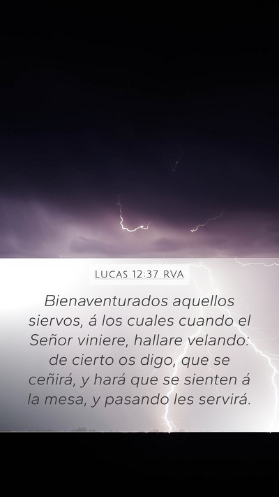 Lucas 12:37 RVA Bible Verse Image