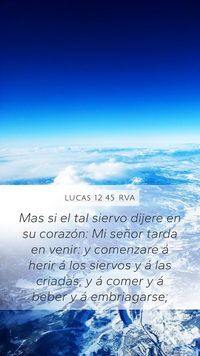Lucas 12:45 RVA Bible Verse Image