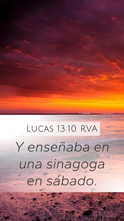 Lucas 13:10 RVA Bible Verse Image