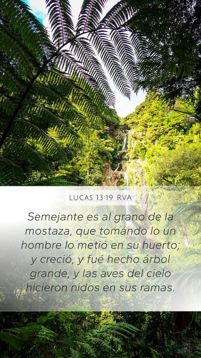 Lucas 13:19 RVA Bible Verse Image