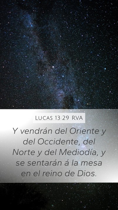 Lucas 13:29 RVA Bible Verse Image