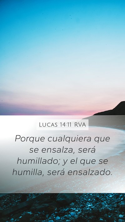 Lucas 14:11 RVA Bible Verse Image