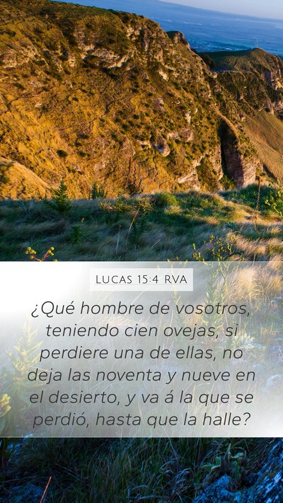 Lucas 15:4 RVA Bible Verse Image