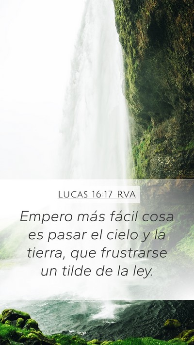 Lucas 16:17 RVA Bible Verse Image