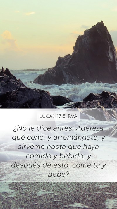 Lucas 17:8 RVA Bible Verse Image