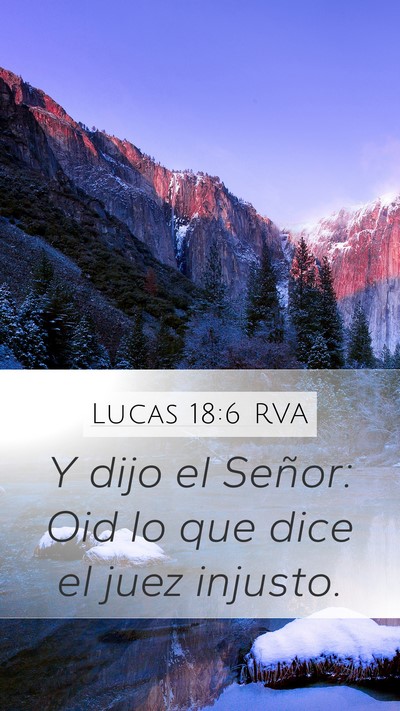 Lucas 18:6 RVA Bible Verse Image